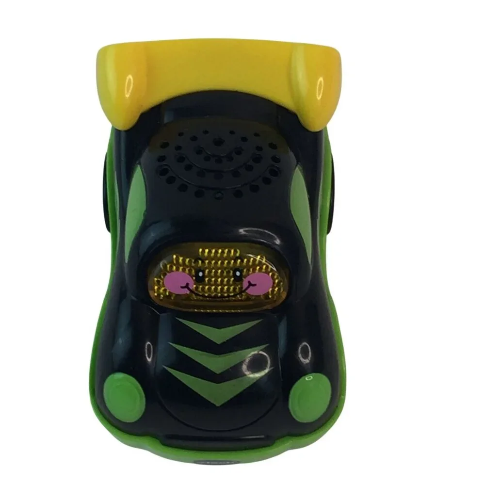 vTech Go Go Smart Wheels Green Black Race Car Lot of 2 Vehicles Tested‎